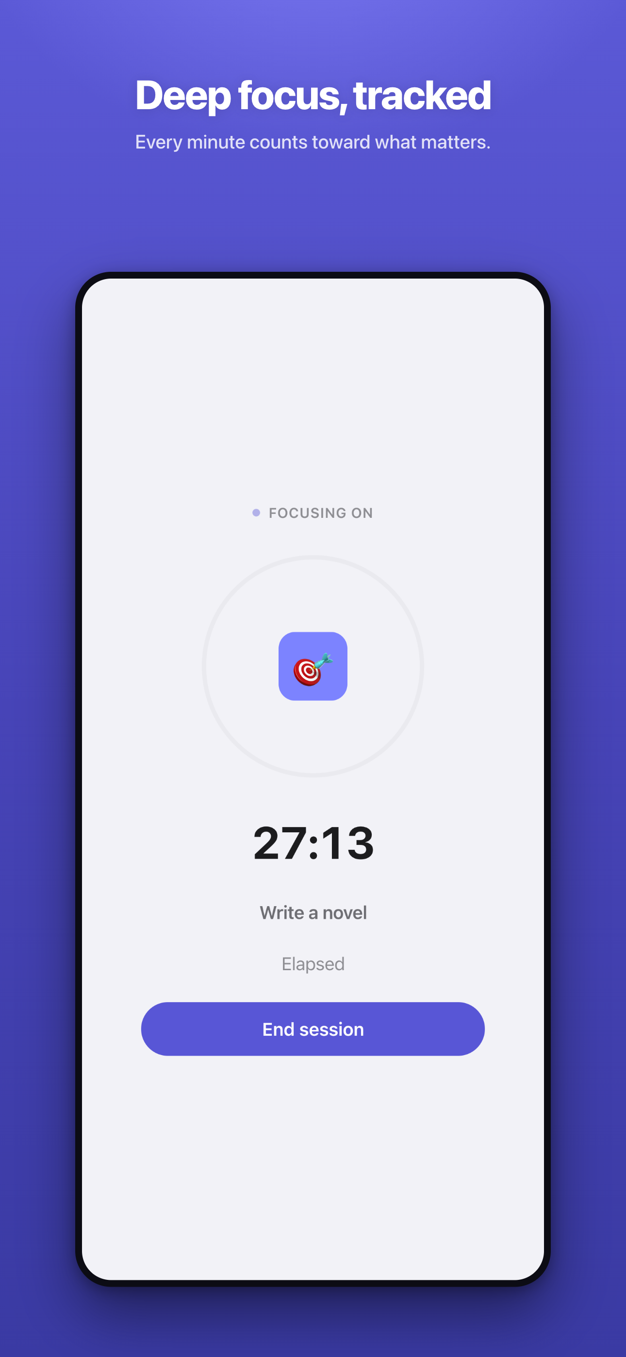 OneTrack — odak sayacı